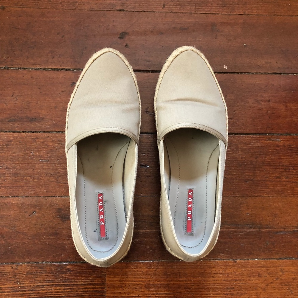 PRADA slip on shoes